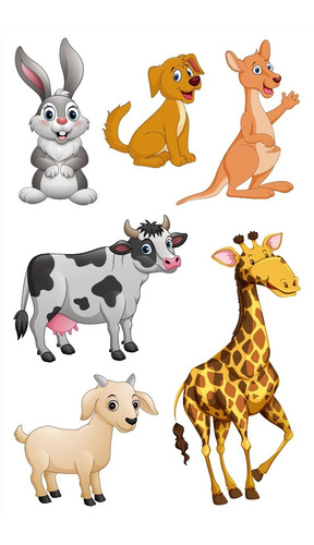 Imagen 8 de 10 de Tatuajes Temporales Tattoo Animalitos X10 Planchas Souvenir