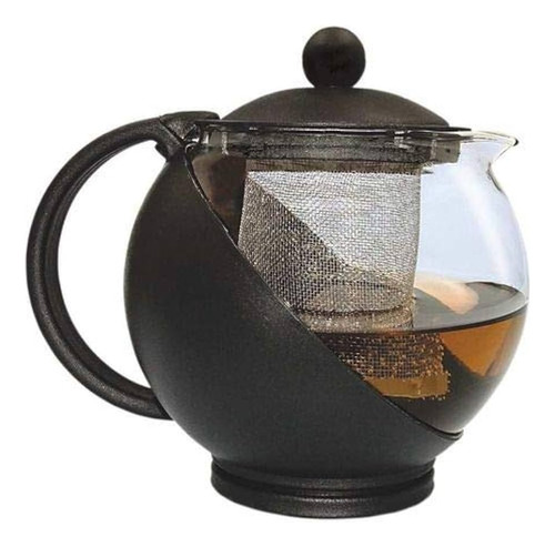Chaleira Bule De Vidro Chá Com Infusor Inox 700ml