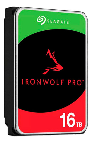 Disco Duro Seagate Ironwolf 16tb Sata 3.5'' Storage Nas Red