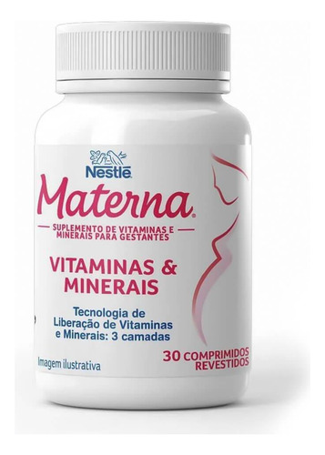 Materna Nestle Com 30 Comprimidos