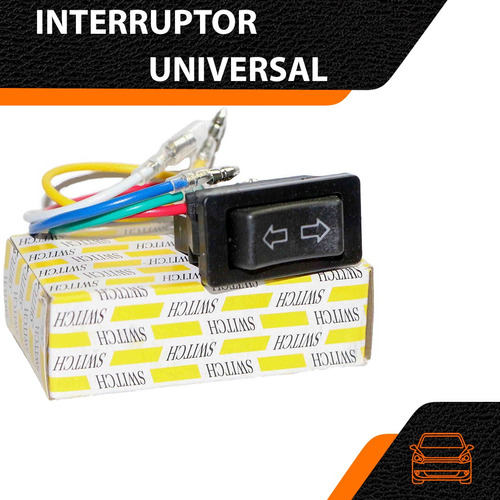 Interruptor Switch Suiche Universal Sube Eleva Vidrio 12v