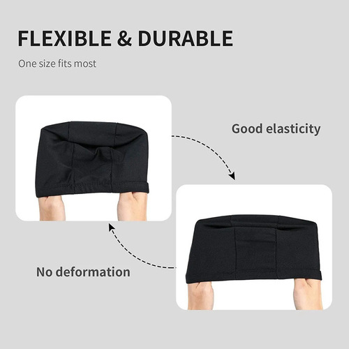 6 Gorros De Natación De Tela Impermeables Para Nadar