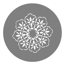 Comprar  Stencil Mandala Para Usar Con Pincel O Aerografo Plantilla