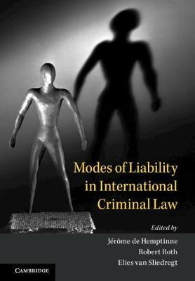 Libro Modes Of Liability In International Criminal Law - ...