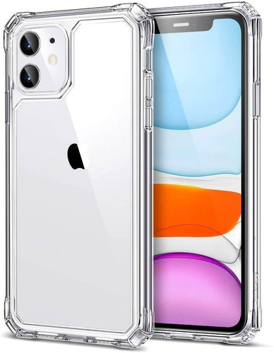 Funda Resistente Apta Para Teléfono iPhone 11, Transparente