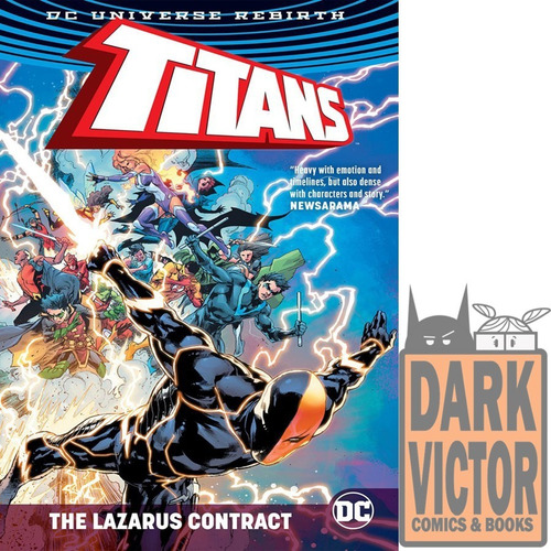 Titans The Lazarus Contract Hc Christopher Priest Ingles
