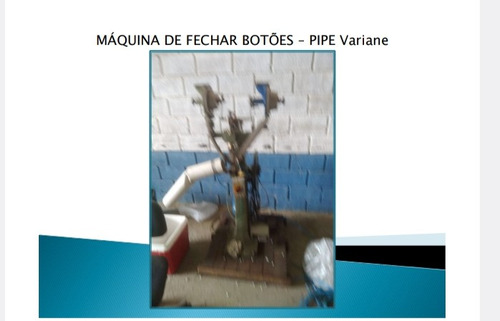Vende-se Indústria Montada Para A Fabricação De Botões E Eti
