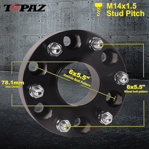 Set Separadores Ruedas Céntricos Gmc K2500 Sierra 1991 4.3l