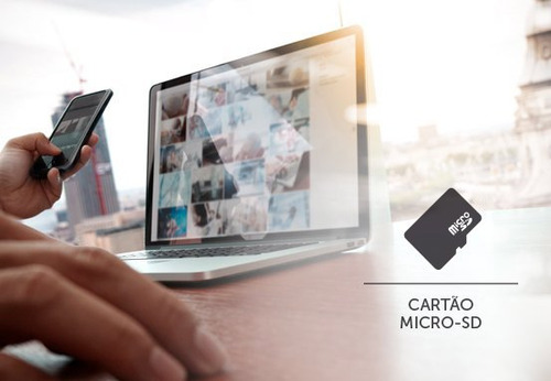 Câmera Ip Wi-fi Bullet Intelbras Vipw 1230 Com Microfone Cor Branco