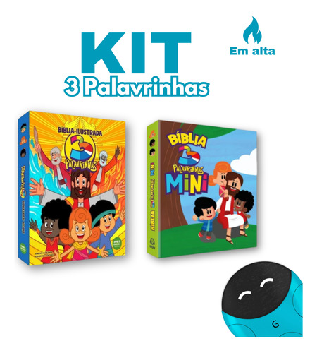 Kit 3 Palavrinhas (lion, Lacrado)