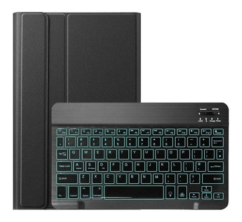 Imagen 1 de 9 de Funda Con Teclado Para Samsung Galaxy Tab A7 10.4 2020 Con Ñ