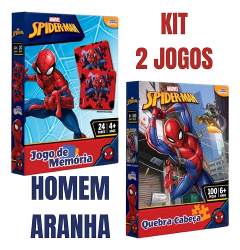 Jogo Da Memoria Spider-Man no Shoptime