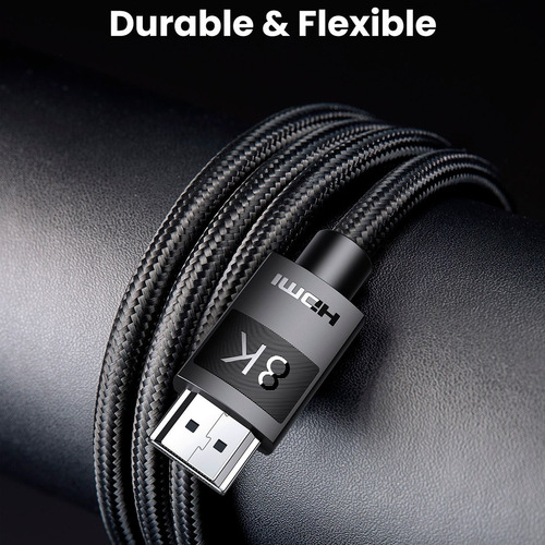 Cable Hdmi 2.1 Max Resolucion 8k Compatible Ps5 Y Xbox X (Reacondicionado)