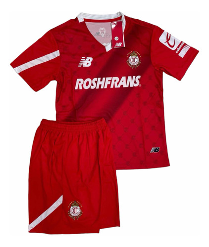 Jersey Toluca Para Niño Local 2023/2024 4 Años