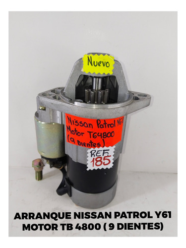 Arranque Nissan Patrol Y61 Motor Tb 4800