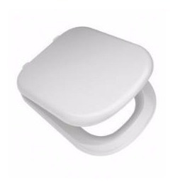 Imagen 5 de 6 de Tabla Asiento Derpla Modelo Bari Blanco Herrajes Metálicos