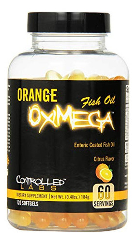 Controlled Labs Suplemento De Aceite De Pescado De Naranja O