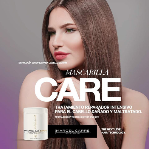 Marcel Carre Shampoo 1000ml Mascarilla 500ml Care