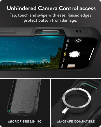 Capa Mous Para iPhone 16 Pro Max Compatível Com Magsafe - Li