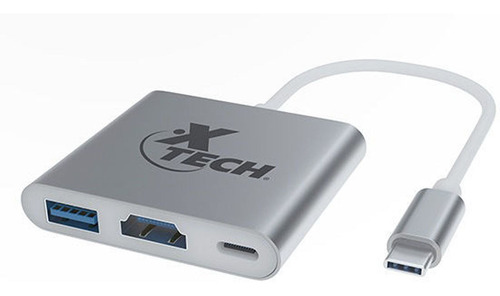 Xtech Adaptador Tipo C Macho A Usb Hembra 3.0 Hdmi Usb C Xtc