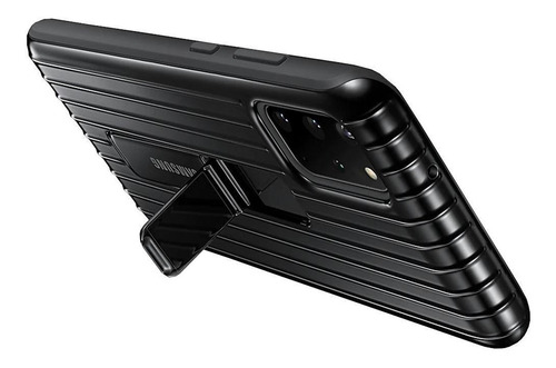 Capa Protective Standing Preta Samsung Galaxy S20 Plus