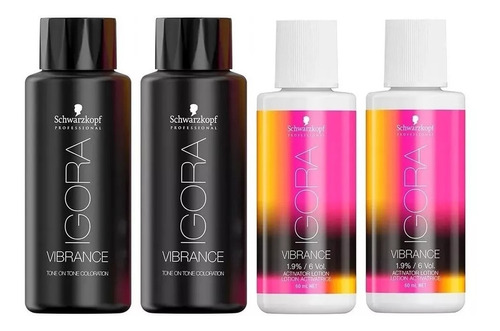 Schwarzkopf Igora Vibrance X2 Tintura Pelo Gel + Oxidante