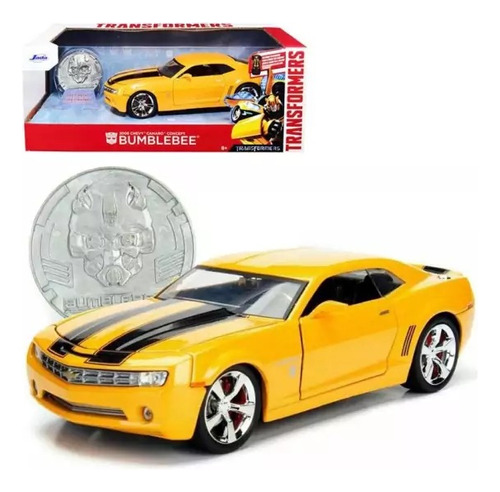 Auto Camaro Chevy 2006 Transformers Bumblebee 1:24 98497 Srj