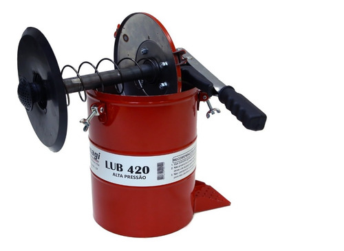 Bomba Engraxadeira Lub 420 8 Kilos Com Compactador