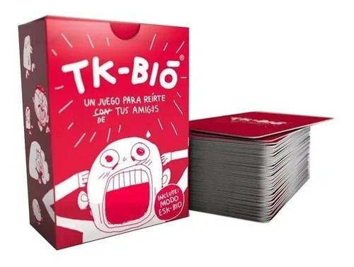 Juego Cartas Mesa Tk-bio Previa Humor Reirte Con Tus Amigos