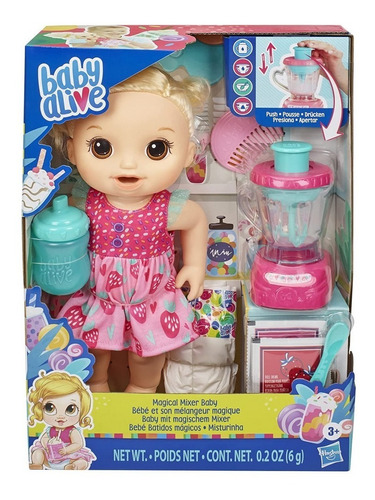 Muñeca Baby Alive - Bebe Batidos Magicos 