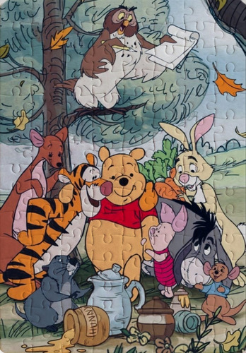 Rompecabezas De Winnie The Pooh, 120 Piezas