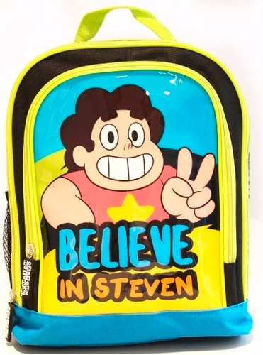 Mochila 12´´ Espalda Steven Universe Bolsillo + Red Botella