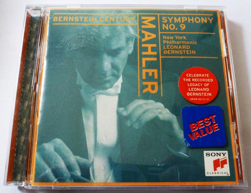 Cd Mahler Sinfonía 9 Leonard Bernestein New York  (h)
