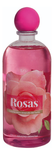 Colonia Mujer Tsu Cosmeticos Rosas 500ml X4 Cod 20699