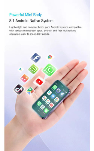 Rx The Mini Smartphone Android Ultrapequeño For Students.
