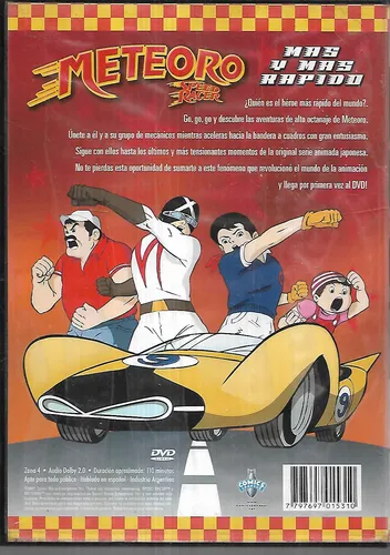 Meteoro Speed Racer Dibujos Animados Dvd C/detalle (Usado)