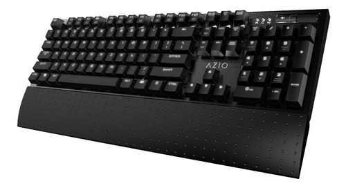 Teclado Mecanico Azio Gaming Mgk 1 Elegantly Fierce Usb 2.0 Color del teclado Negro Idioma Inglés US