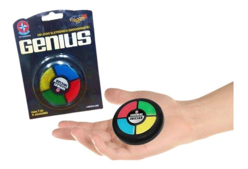 Imagem 3 de 6 de Mini Genius Estrela Brinquedo Educativo Para Viagem