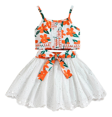 Vestido J Para Bebés Y Niñas Pequeñas, Bonito Estampado De F