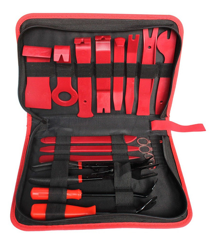 Kit De 19 Herramientas Para Quitar Molduras Y Radio De Coche