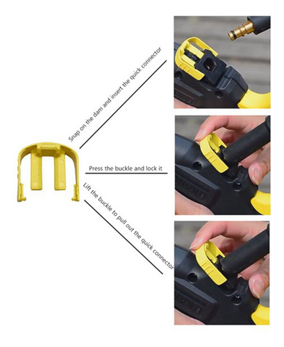 Sustitución Del Conector Clips Para Karcher K2 K3 K7 Pressur