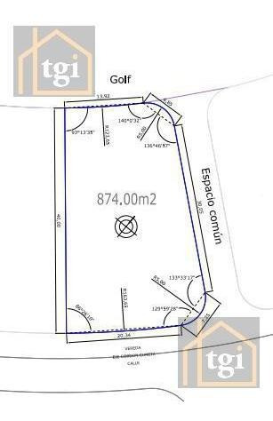 Imagen 2 de 8 de Lote Al Golf En Venta En El Cantón - Golf