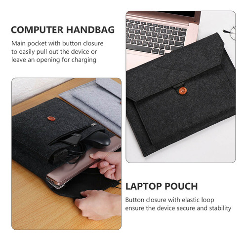 Funda De Fieltro Para Computadora Portátil