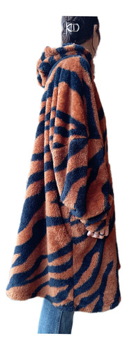 Pijama Manta Invierno, Suelto, Largo, Peluche Oversize Frio