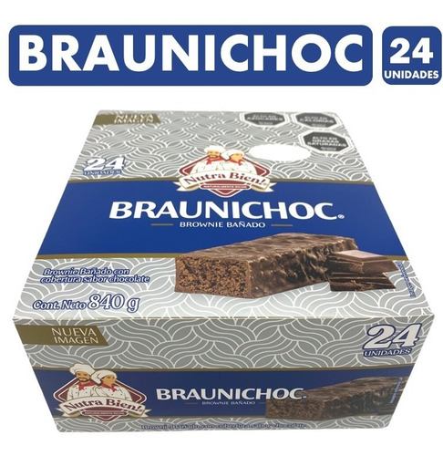 Bizcocho Braunichoc Caja 24 Unidades