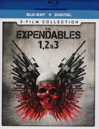 Los Indestructibles 1 2 3 Trilogia Collection Boxset Blu-ray