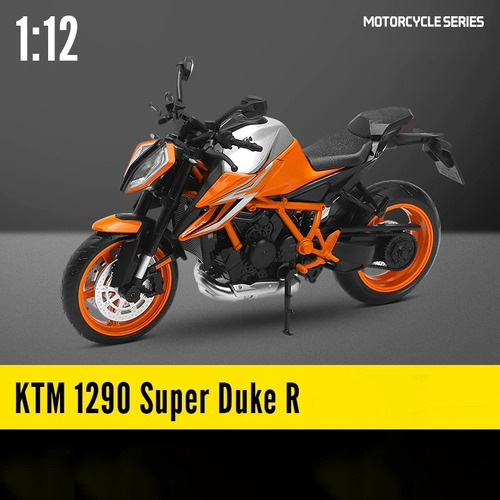 Motocicleta Ktm 1290 Super Duke R Escala 1:12 (no Box)