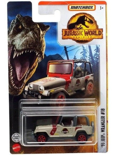 Matchbox Jurassic World Dominion '93 Jeep Wrangler #18