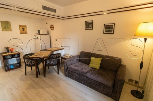 Imagem 3 de 15 de Flat Le Premier, No Jd. Paulista, Prox A Av. Nove De Julho, Fácil Acesso Ao Centro De Sp - Sf34833