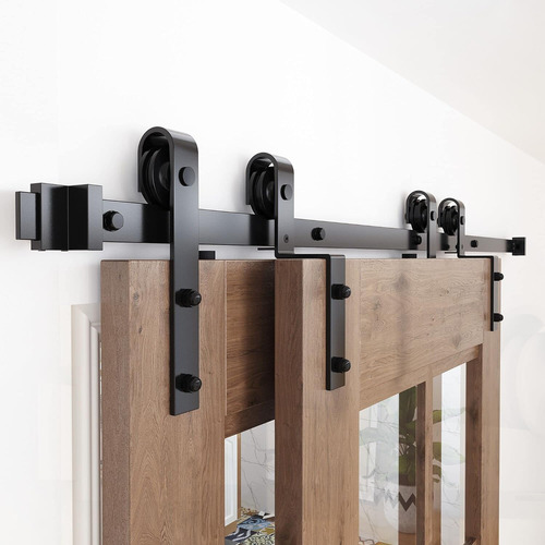 Kit De Hardware Para Puerta De Granero Corrediza De 4 Pies X